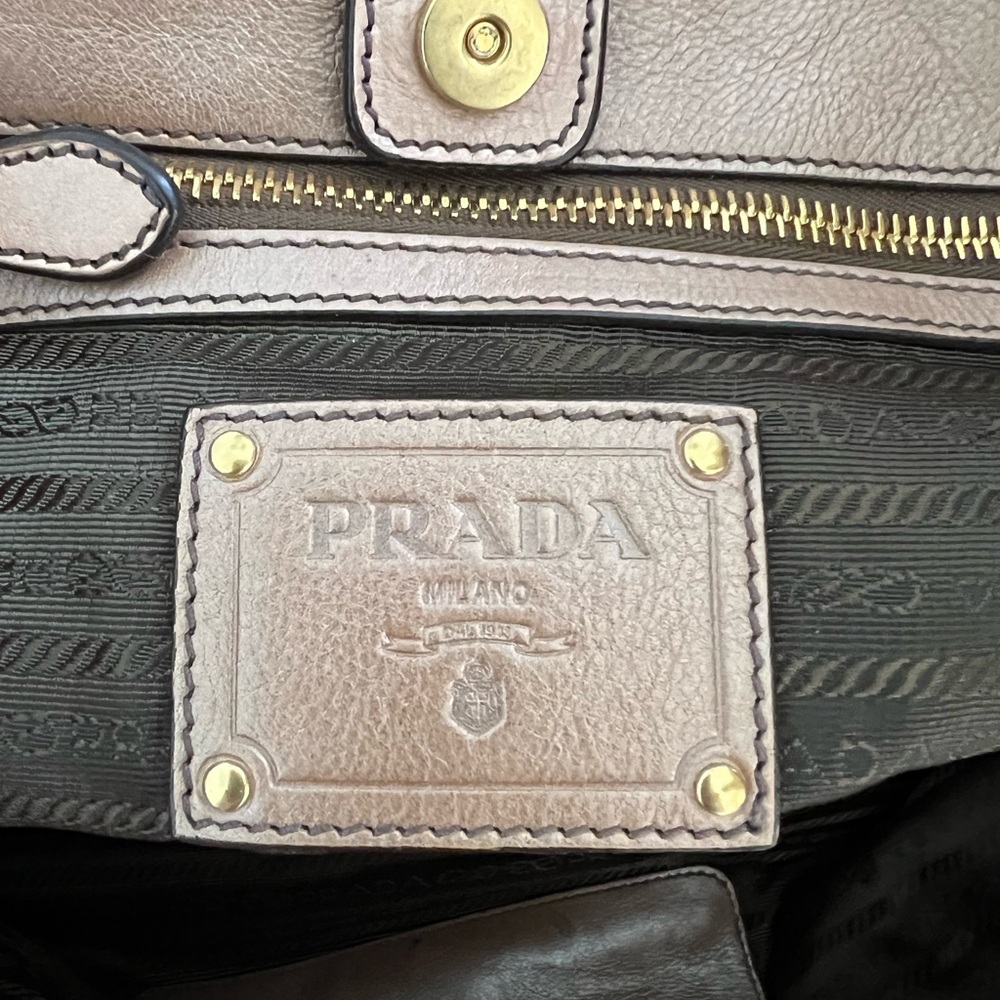 Prada Brown Ombré Shoulder Bag - Picture 11 of 16